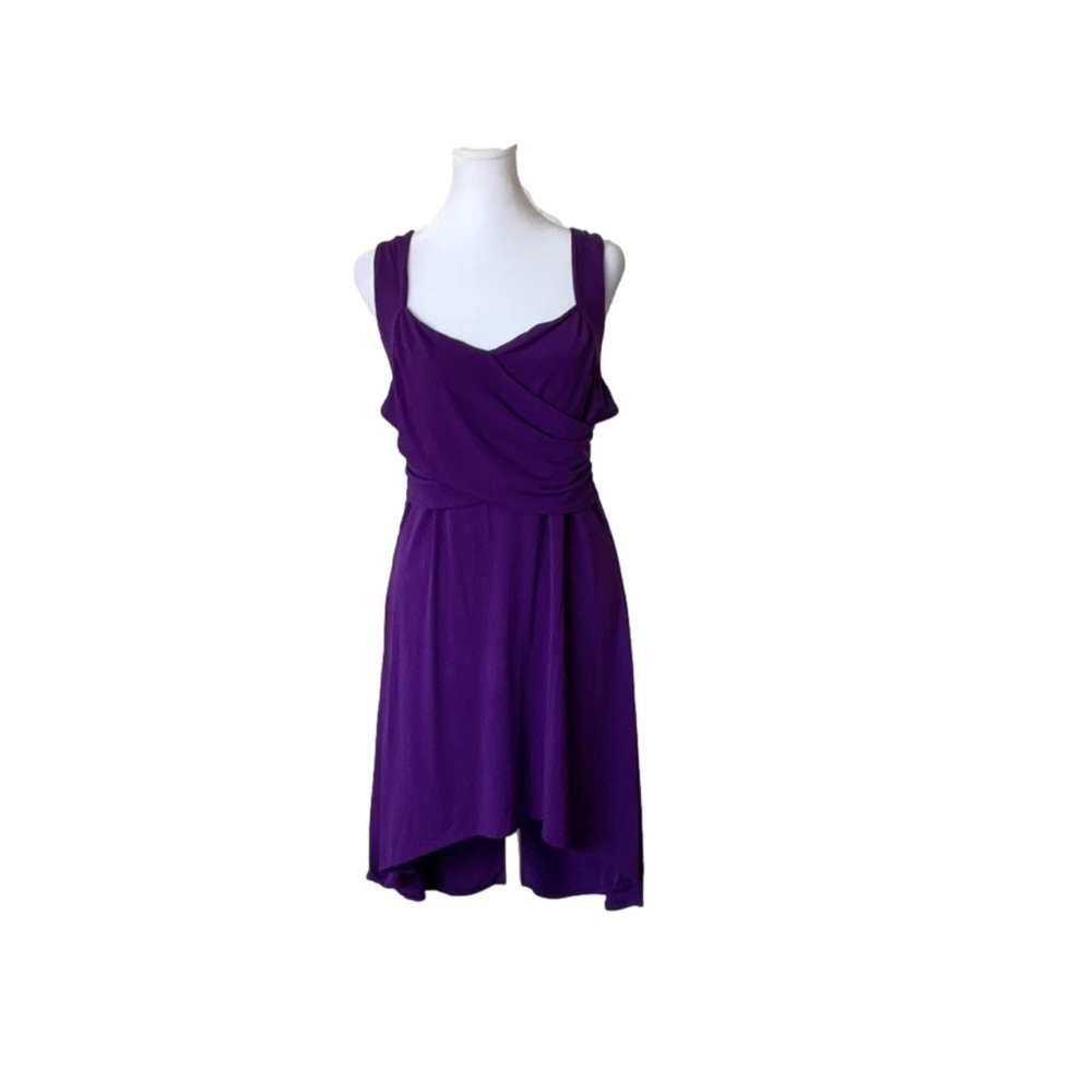 Venus Draped Front HiLo Dress